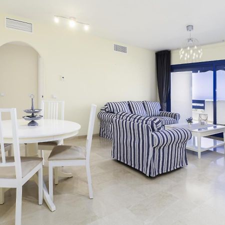 2307-Amazing 2Bedrooms Sea View Pool View Manilva Bagian luar foto