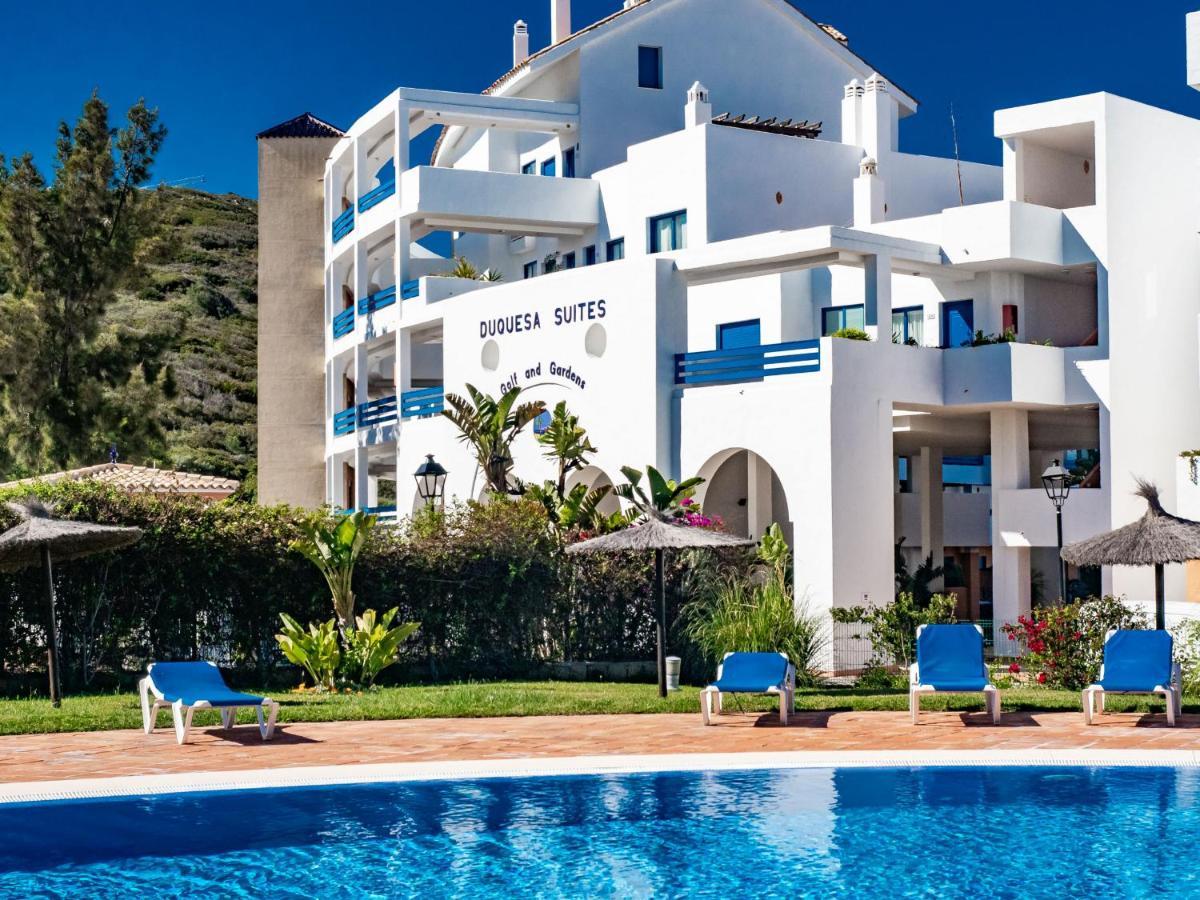 2307-Amazing 2Bedrooms Sea View Pool View Manilva Bagian luar foto