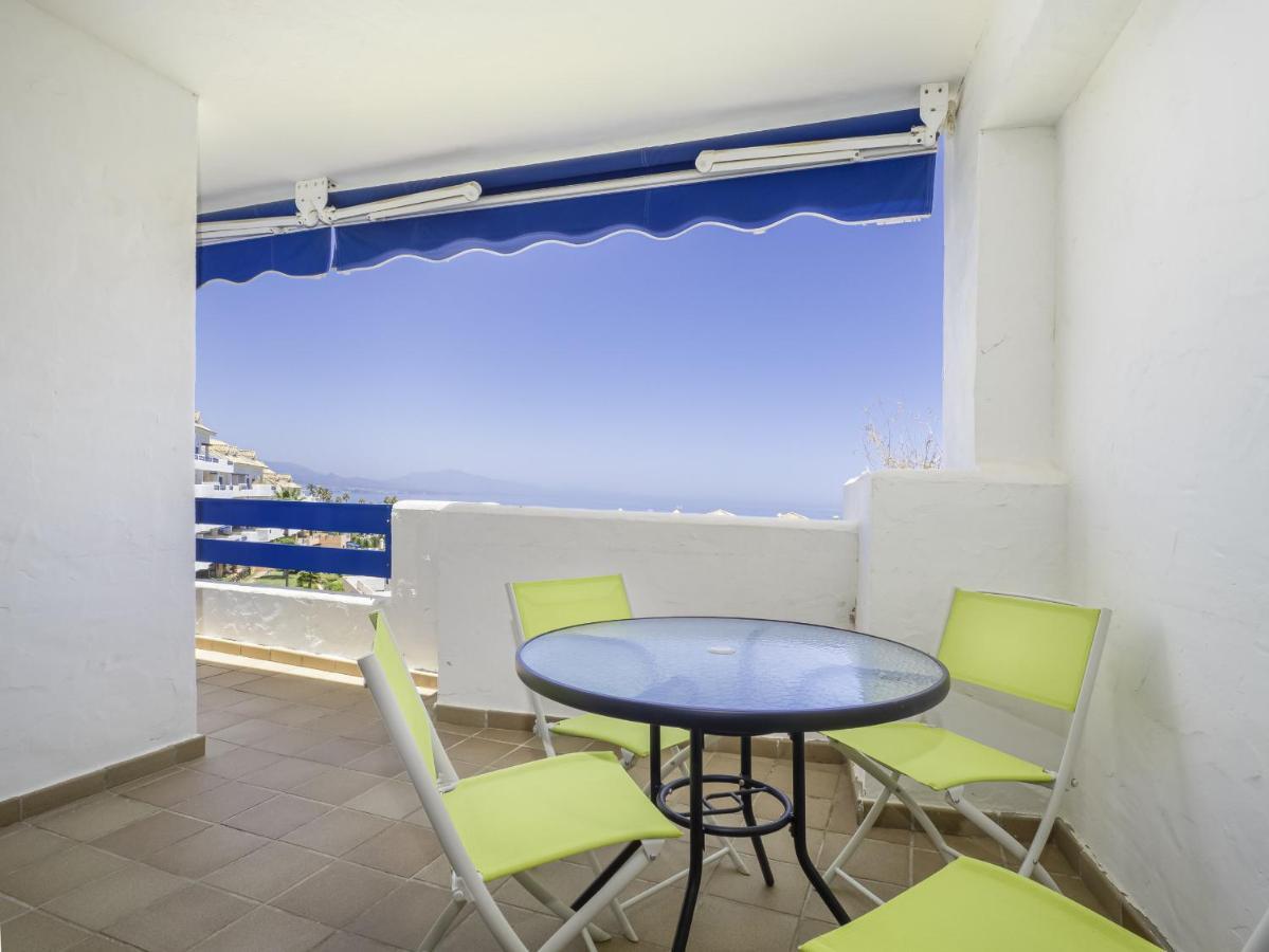 2307-Amazing 2Bedrooms Sea View Pool View Manilva Bagian luar foto