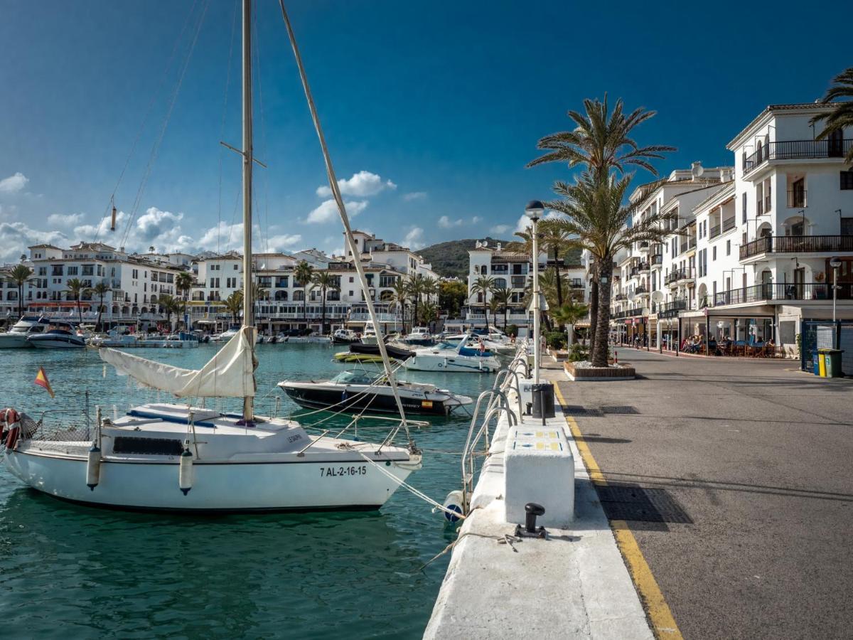 2307-Amazing 2Bedrooms Sea View Pool View Manilva Bagian luar foto