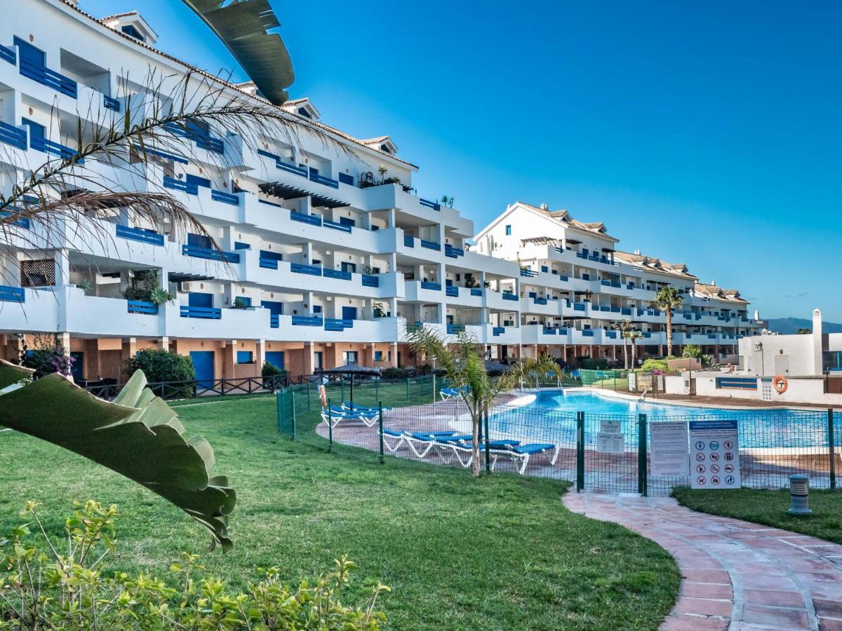 2307-Amazing 2Bedrooms Sea View Pool View Manilva Bagian luar foto