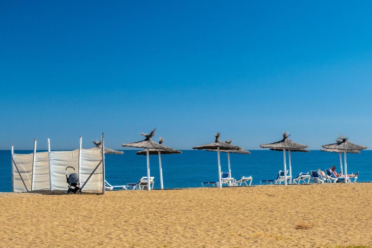 2307-Amazing 2Bedrooms Sea View Pool View Manilva Bagian luar foto